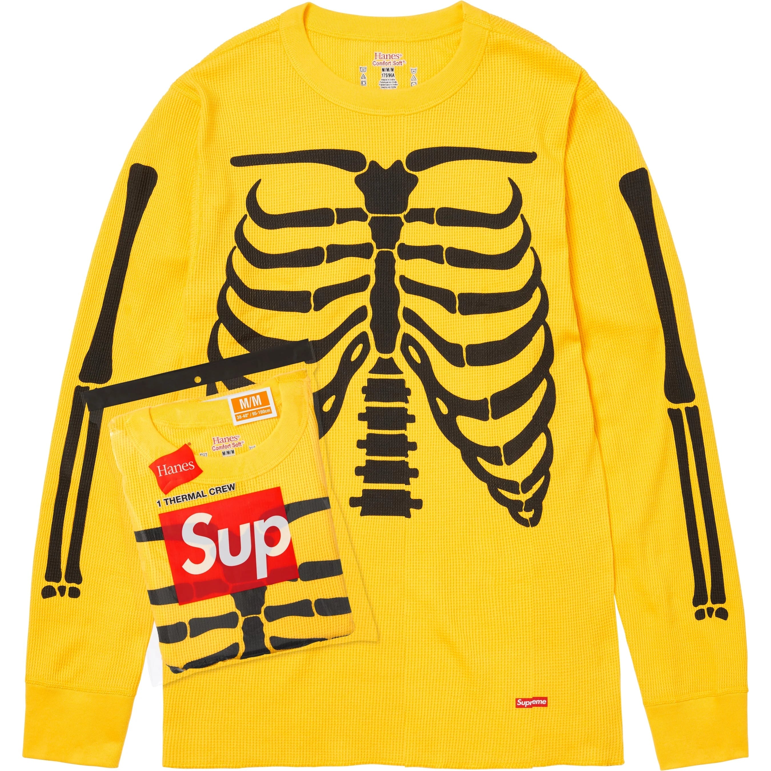 Supreme®/Hanes® Bones Thermal Crew (1 Pack) view 4